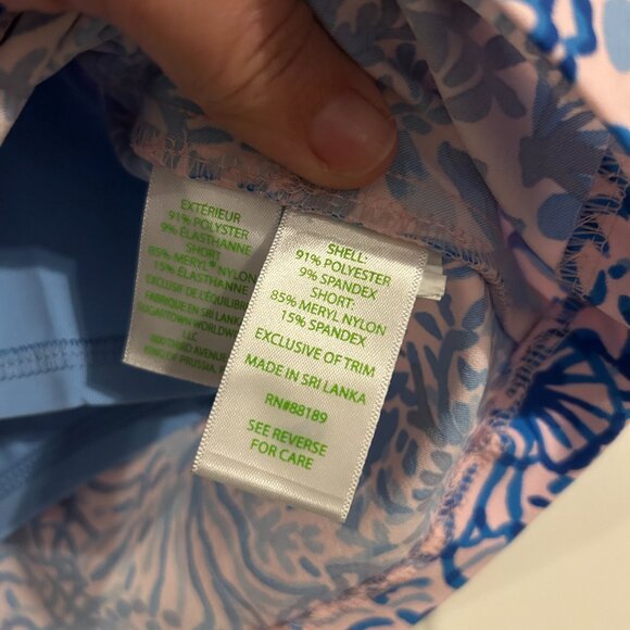 Lilly Pulitzer Monica Skort Sz 12 - Picture 7 of 10